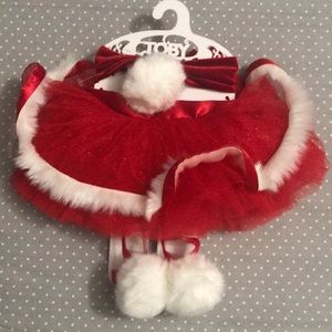 Christmas baby girl outfit -